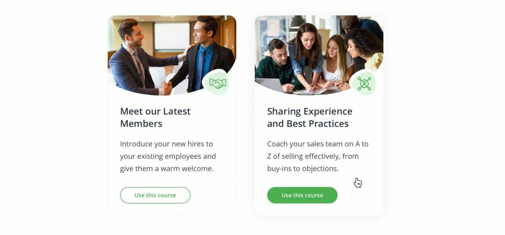 New example courses