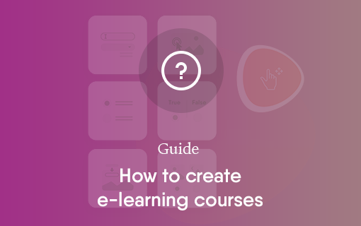 How to create e-learning