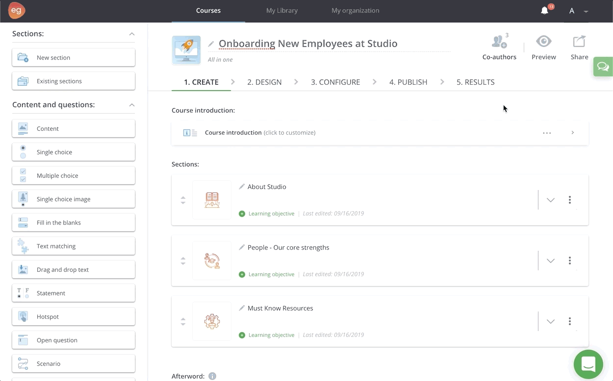 e-learning tool