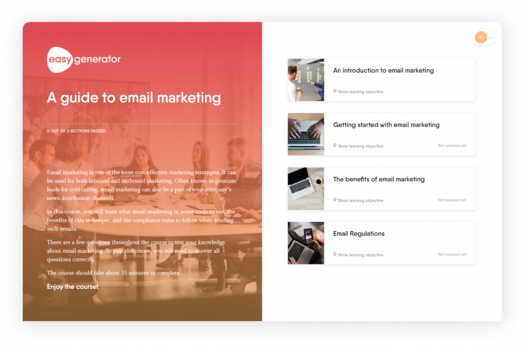 A guide to email marketing [free template] Easygenerator
