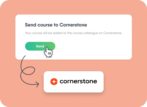 Publish directly to Cornerstone