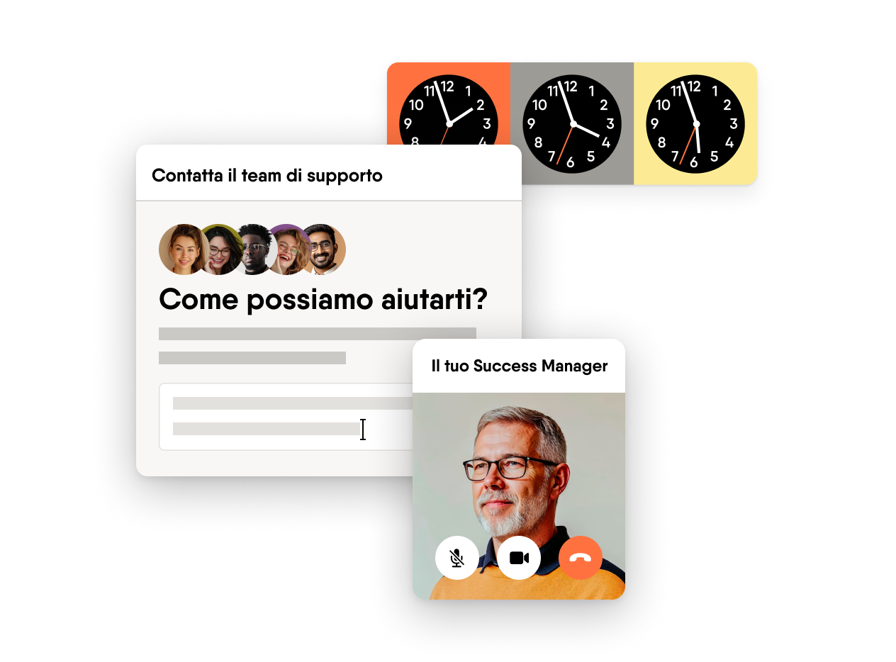 Il miglior supporto del settore