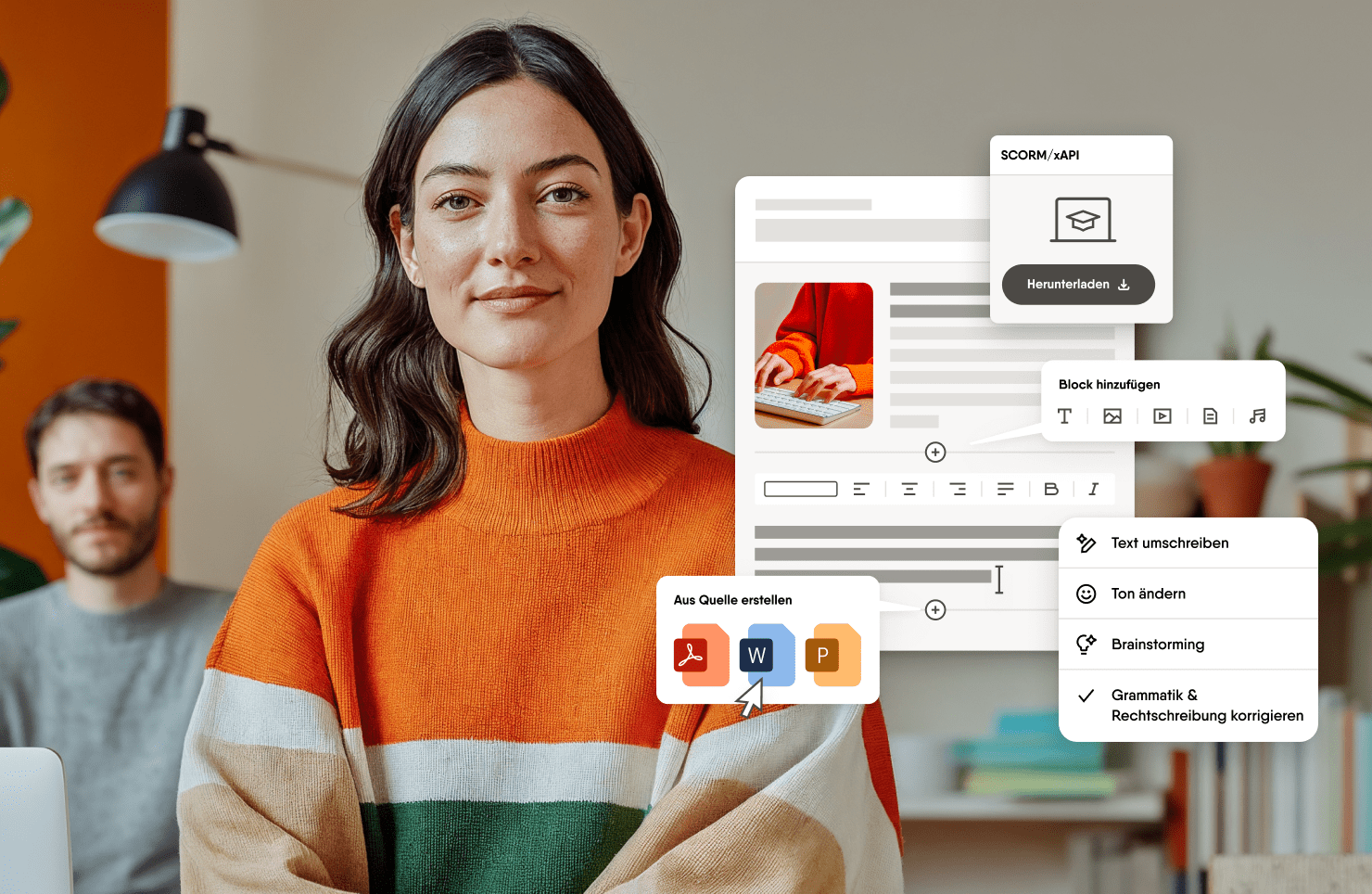 Unsere preisgekrönte SCORM-Software kostenlos testen