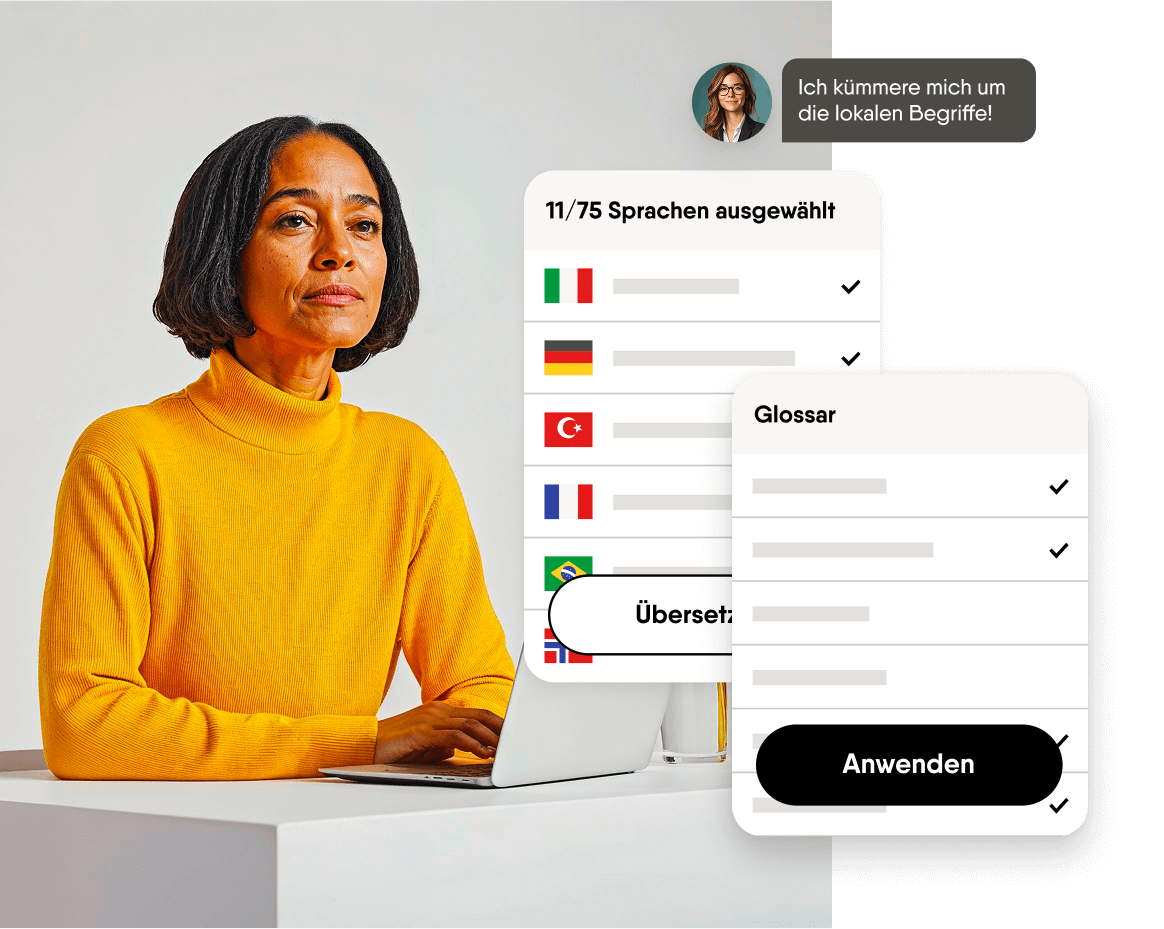 Integrierte Übersetzungssuite