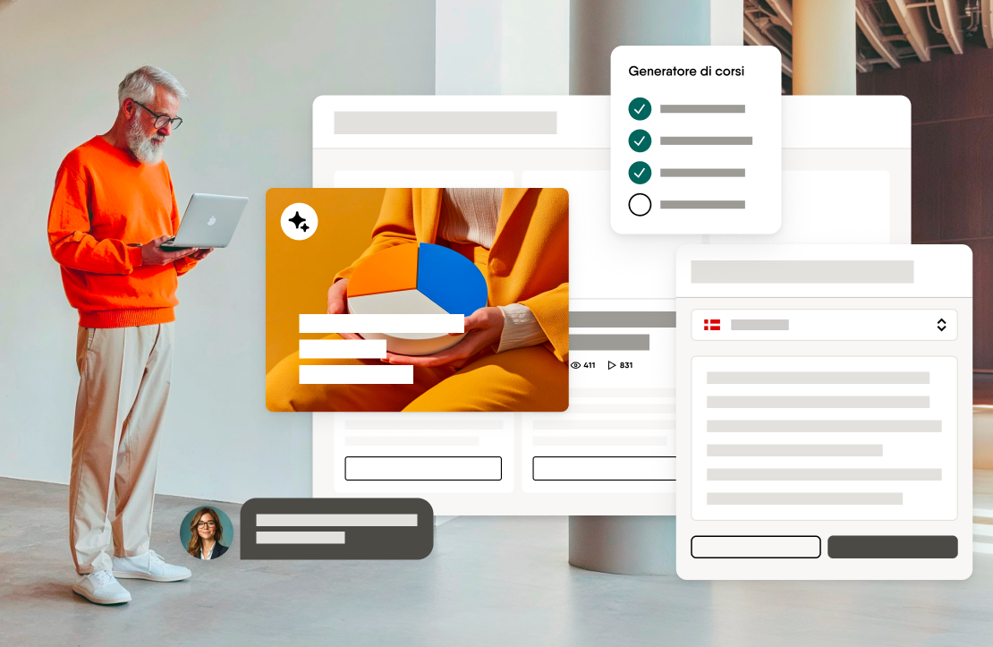 Condividere le conoscenze è un piacere