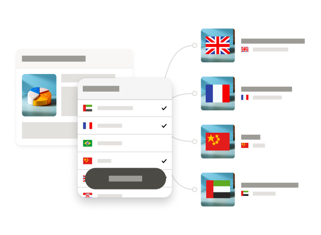 Formez vos équipes en 75 langues