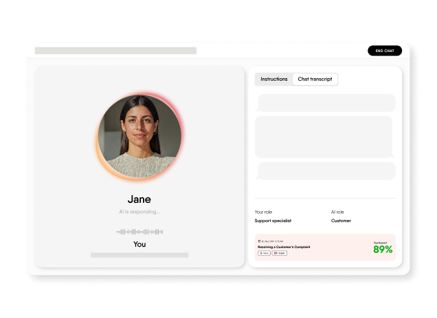 Skill practice through coaching