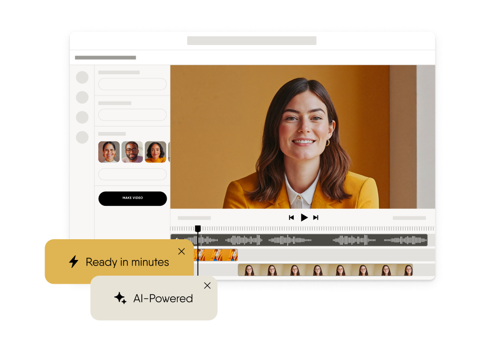 AI-powered video creation