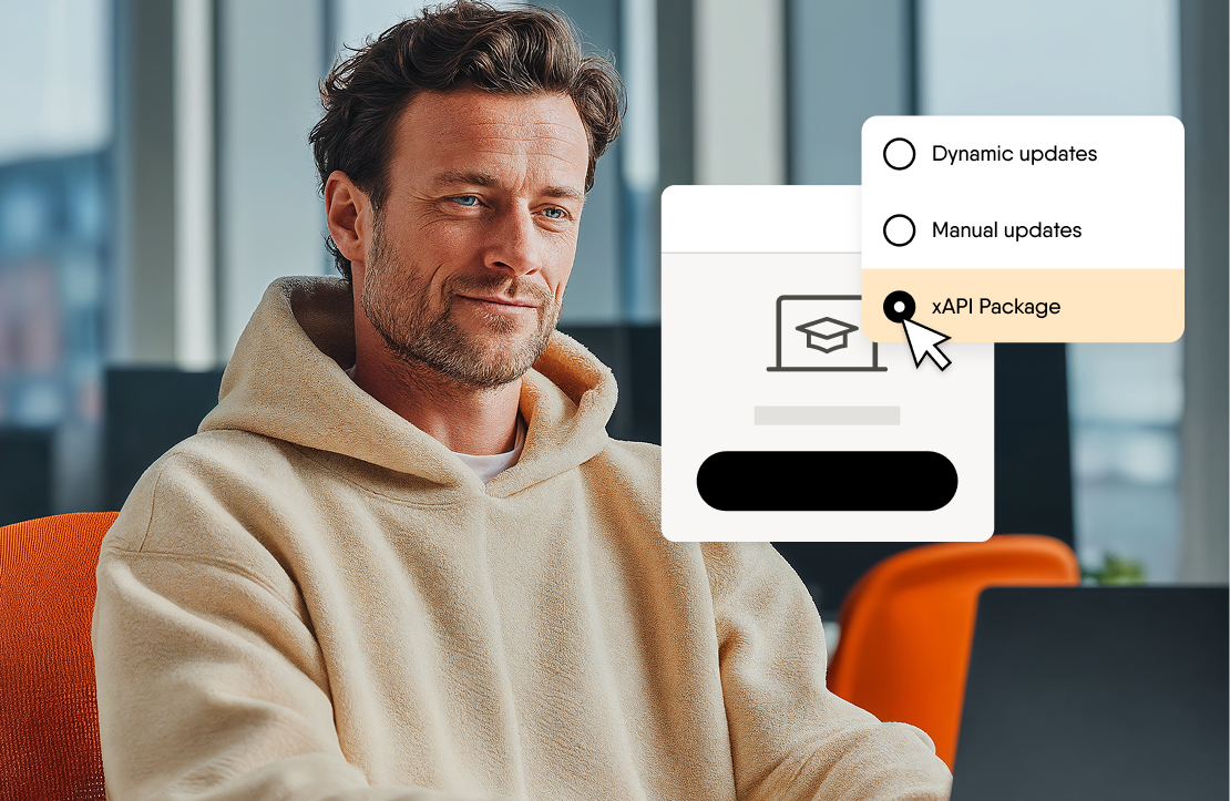 Publish your first course in minutes