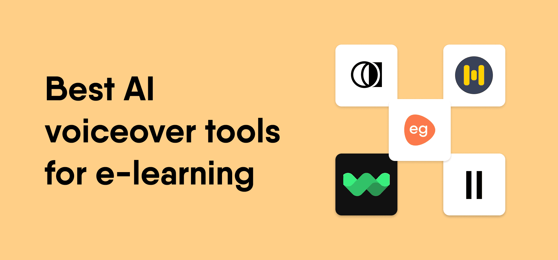 Create company-tailored training at scale with AI voiceover tools for e-learning.