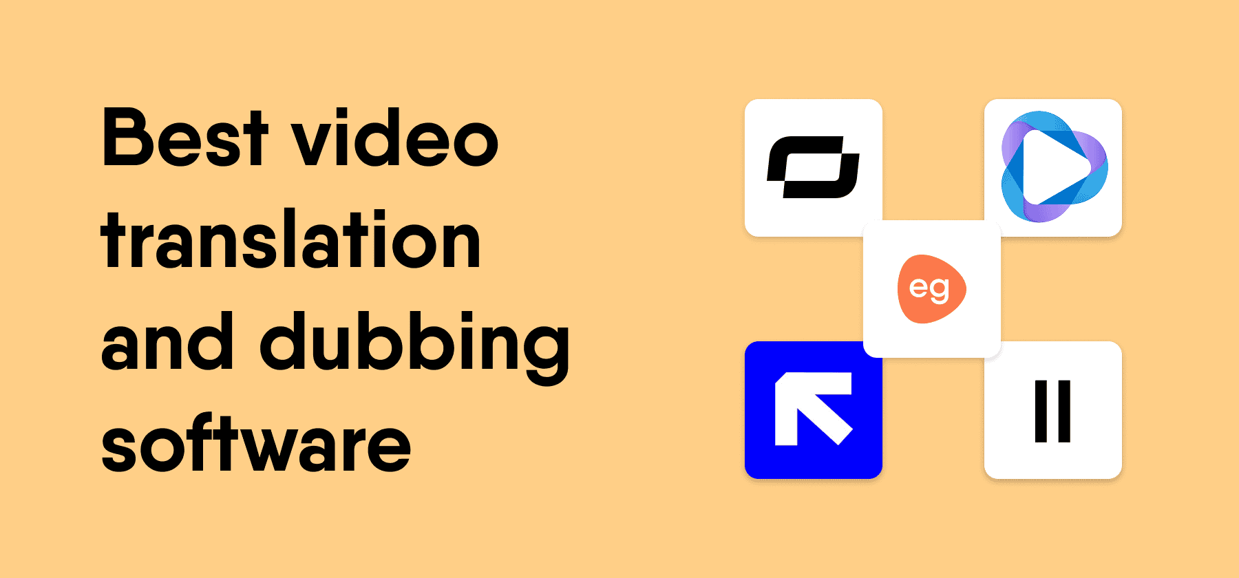 Create company-tailored training at scale with top video translation software.